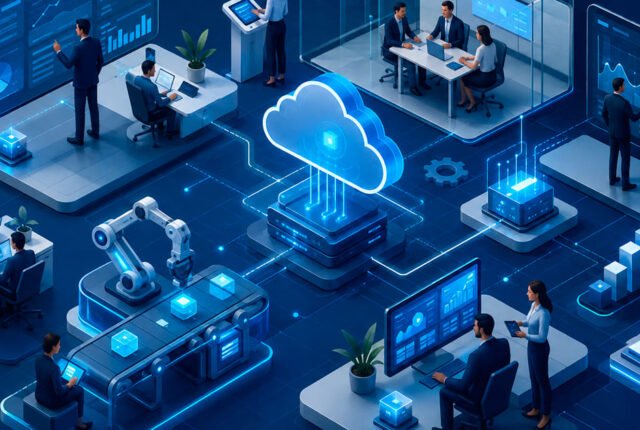 Transformação digital na gestão empresarial, o que separa quem digitaliza de verdade de quem só troca de ferramenta.