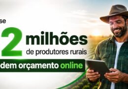 Quase 12 milhões de produtores rurais brasileiros já utilizam canais digitais para solicitar orçamentos, mostrando como a internet deixou de ser apenas um meio de pesquisa e passou a fazer parte ativa do processo de compra no agro.