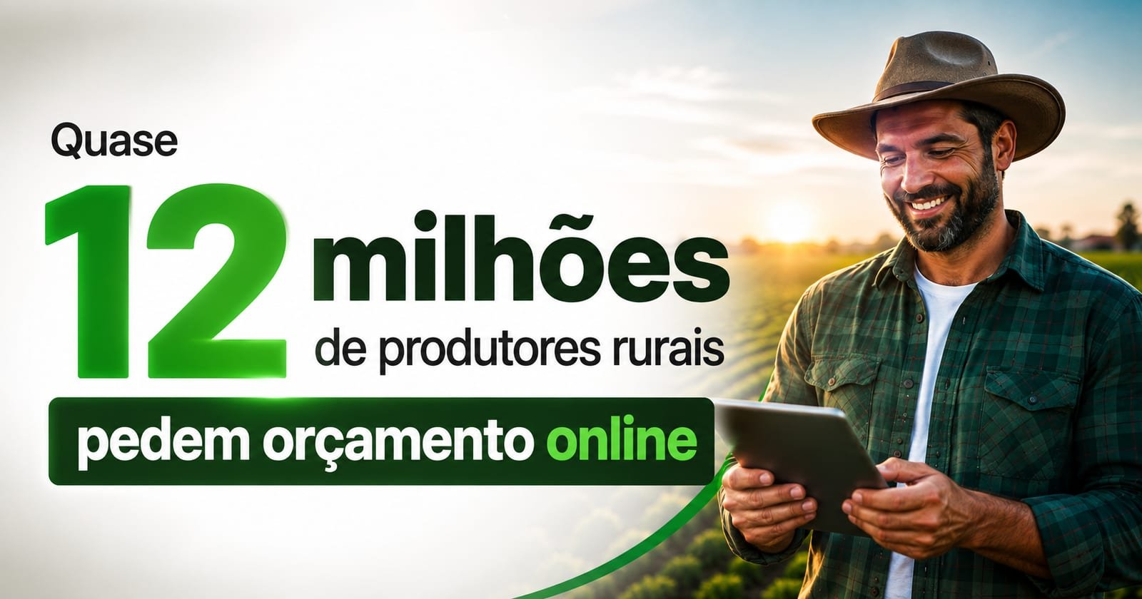 Quase 12 milhões de produtores rurais brasileiros já utilizam canais digitais para solicitar orçamentos, mostrando como a internet deixou de ser apenas um meio de pesquisa e passou a fazer parte ativa do processo de compra no agro.