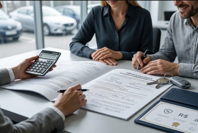 Crédito com garantia de veículo em concessionária